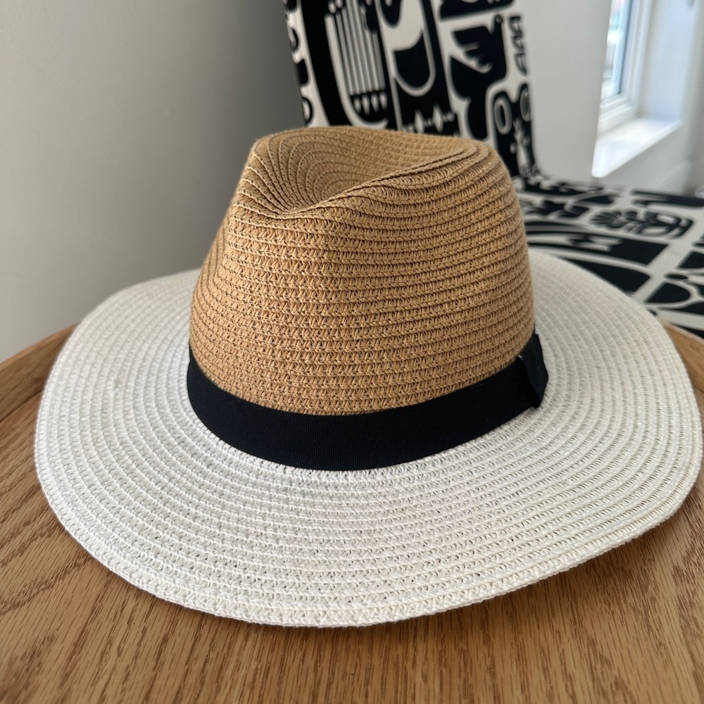 Zara Light Beige Hat with Band